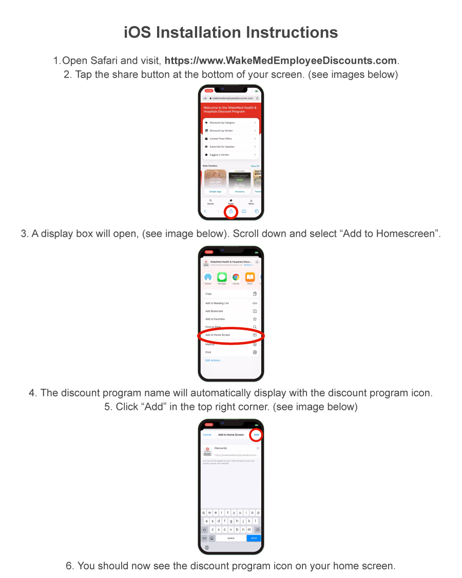 iOS Installation Instructions